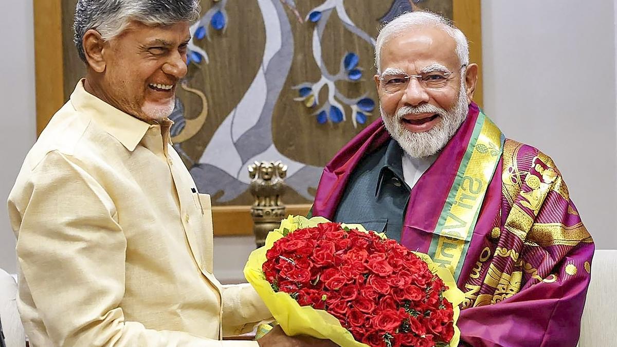 What did Chandrababu discuss with Modi?