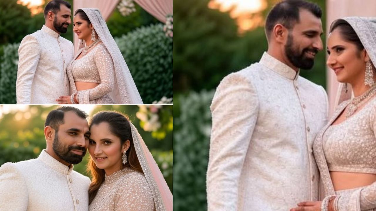 This is the clarity on Sania and Shami’s wedding photos